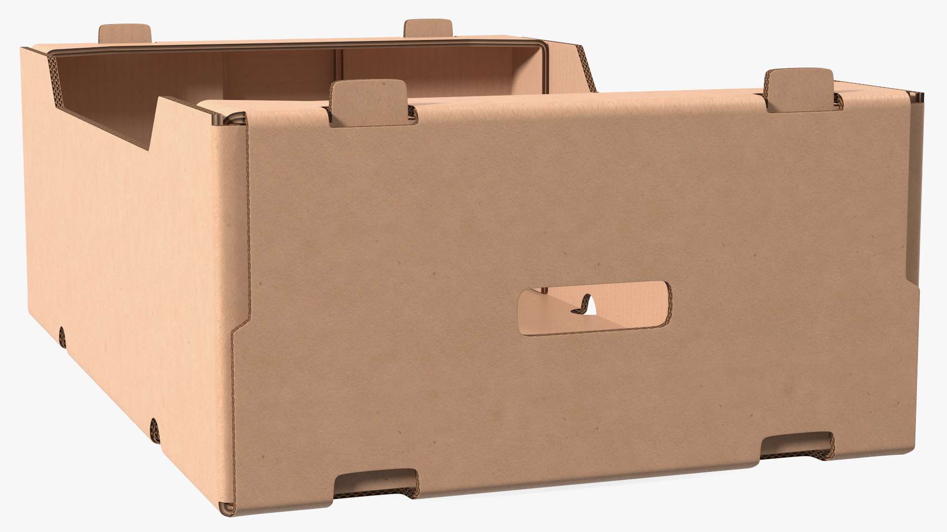 3D Corrugated Paper Fruit Tray Box