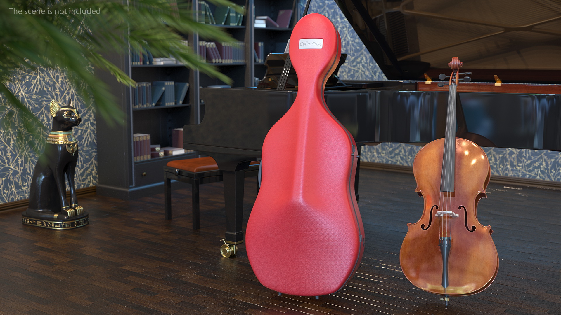 3D model Classic Cello Case Closed