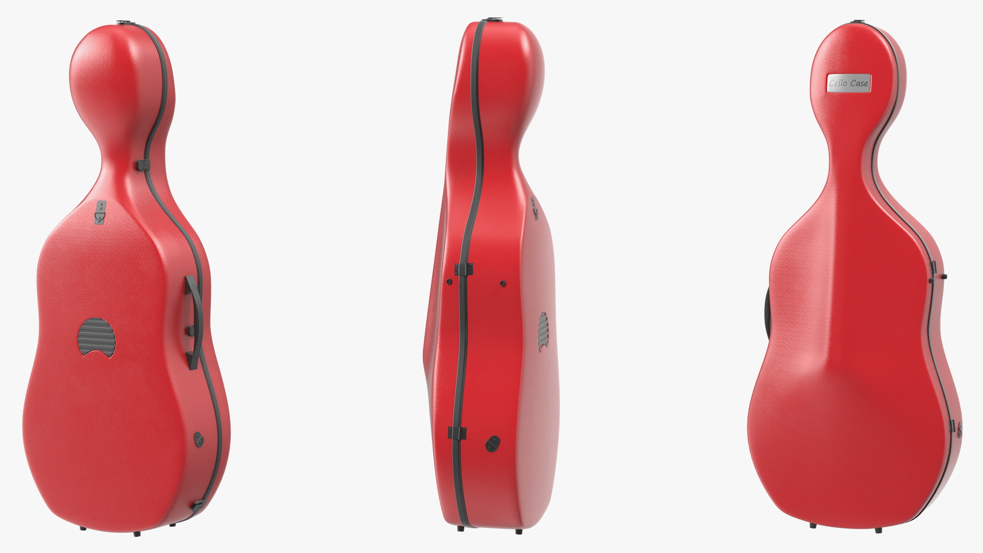 3D model Classic Cello Case Closed