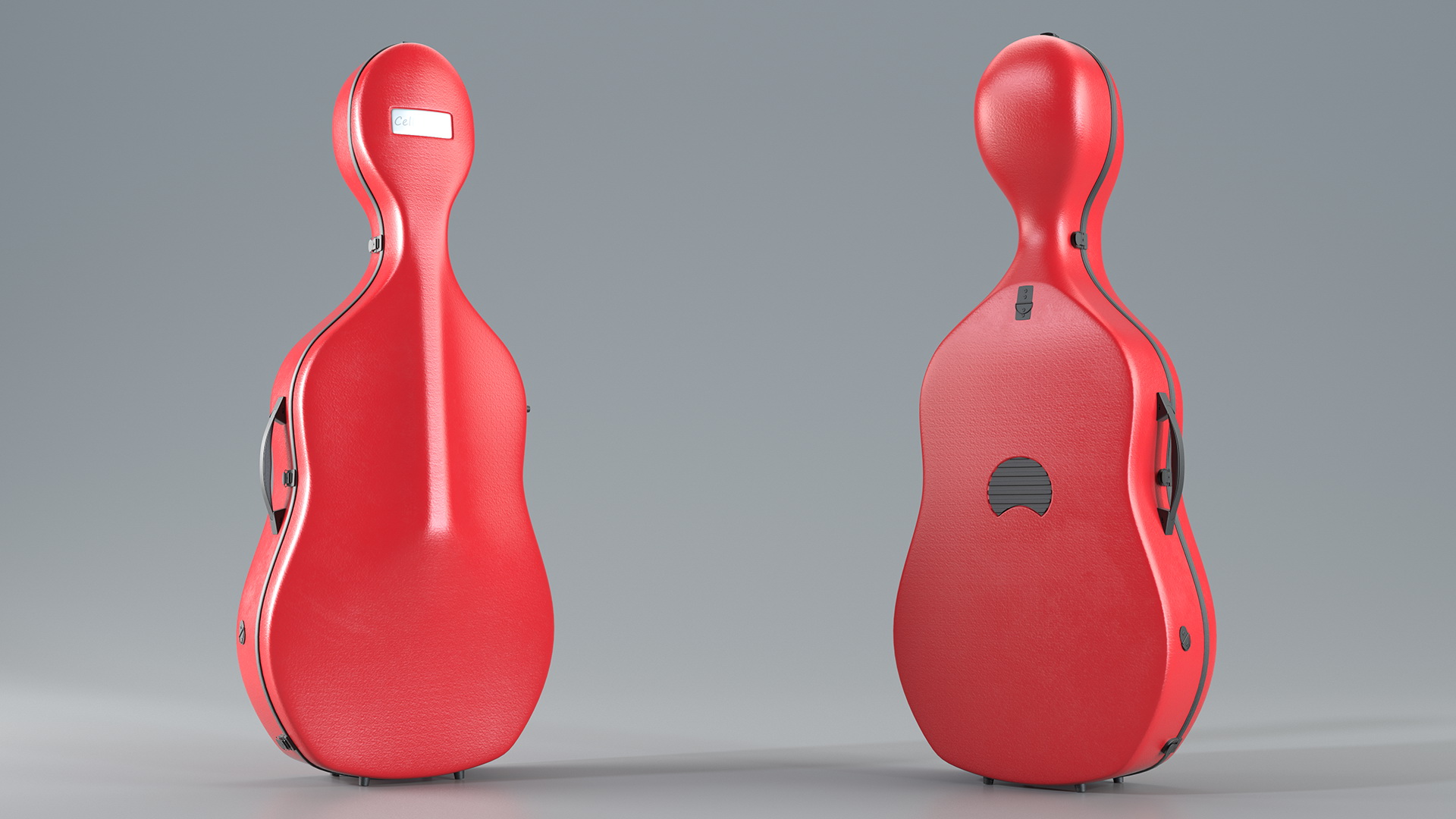 3D model Classic Cello Case Closed