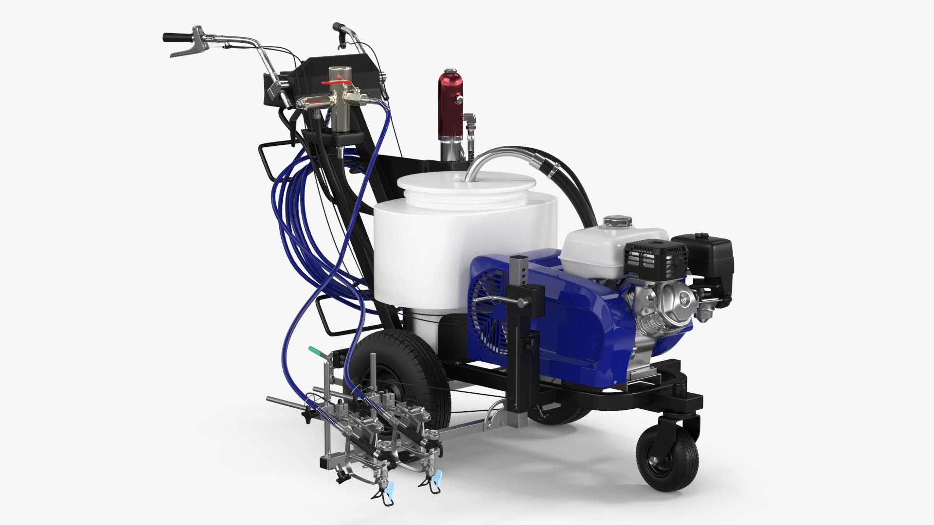 3D Road Marking Painting Machine Cold Spraying model