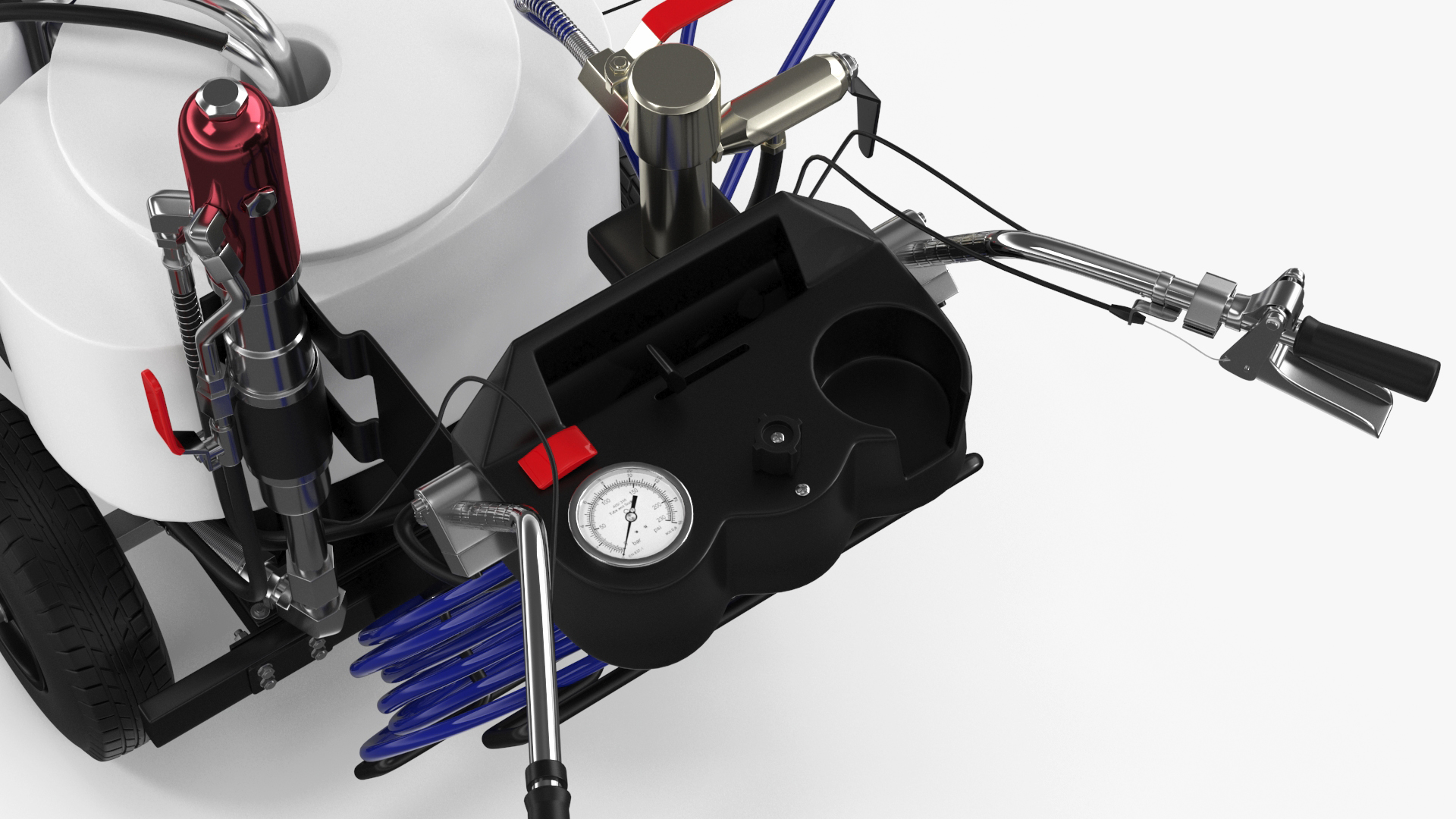 3D Road Marking Painting Machine Cold Spraying model