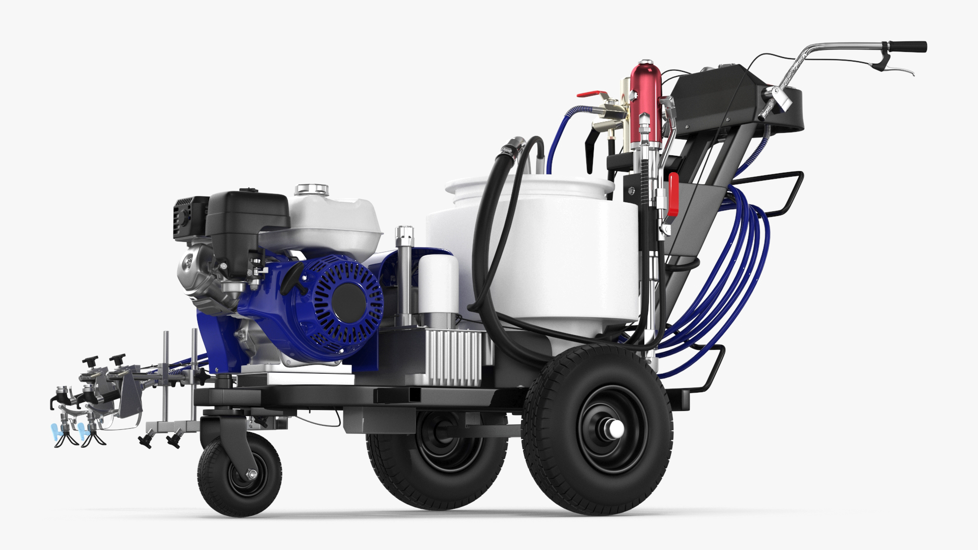 3D Road Marking Painting Machine Cold Spraying model
