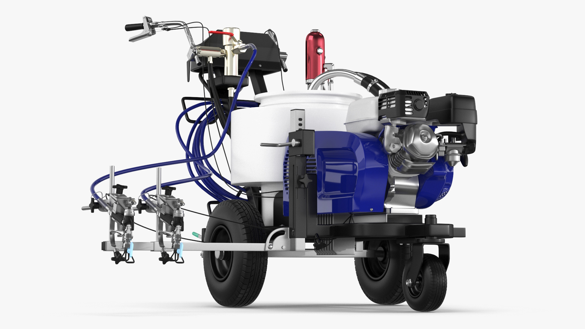 3D Road Marking Painting Machine Cold Spraying model
