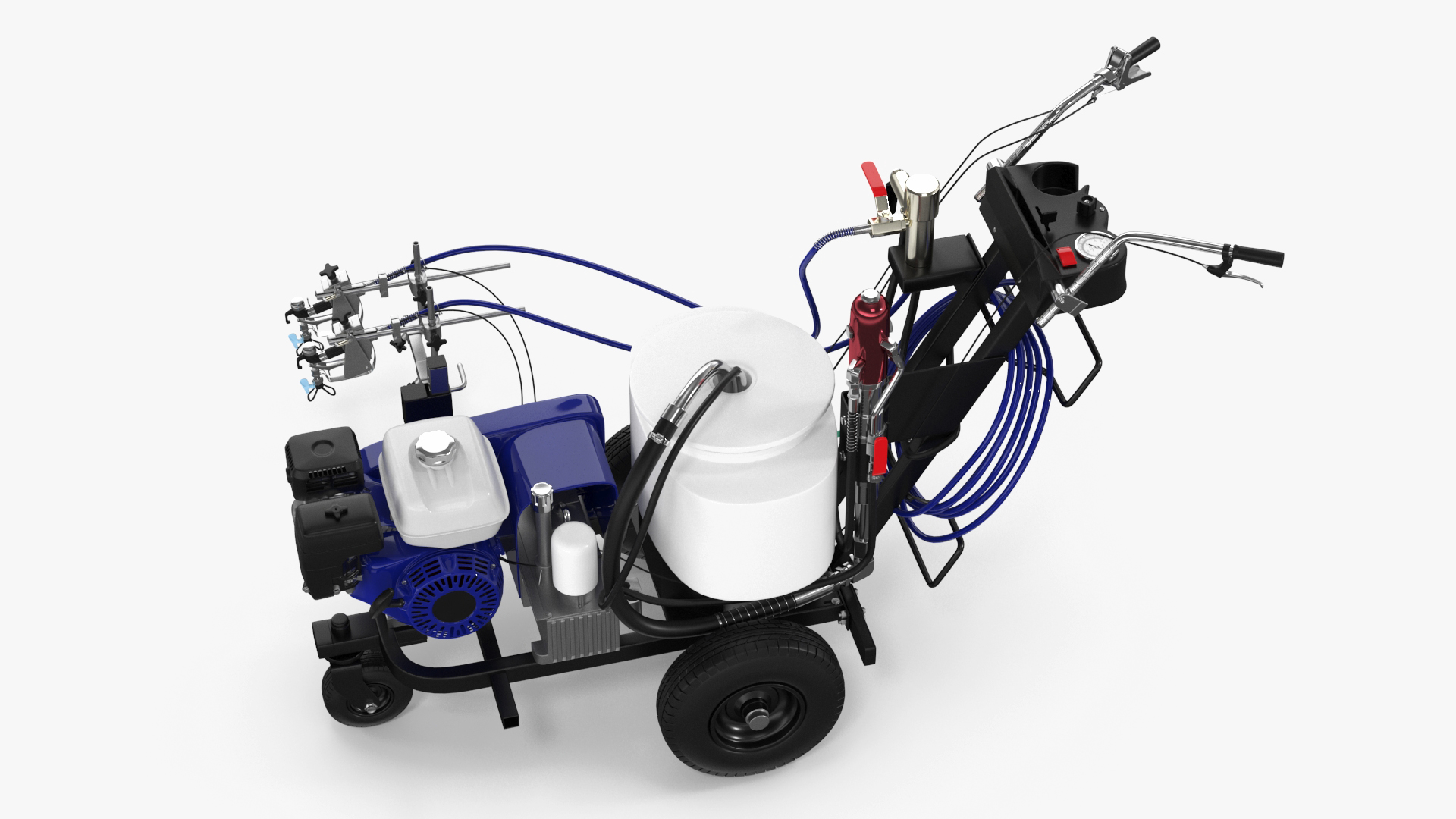 3D Road Marking Painting Machine Cold Spraying model