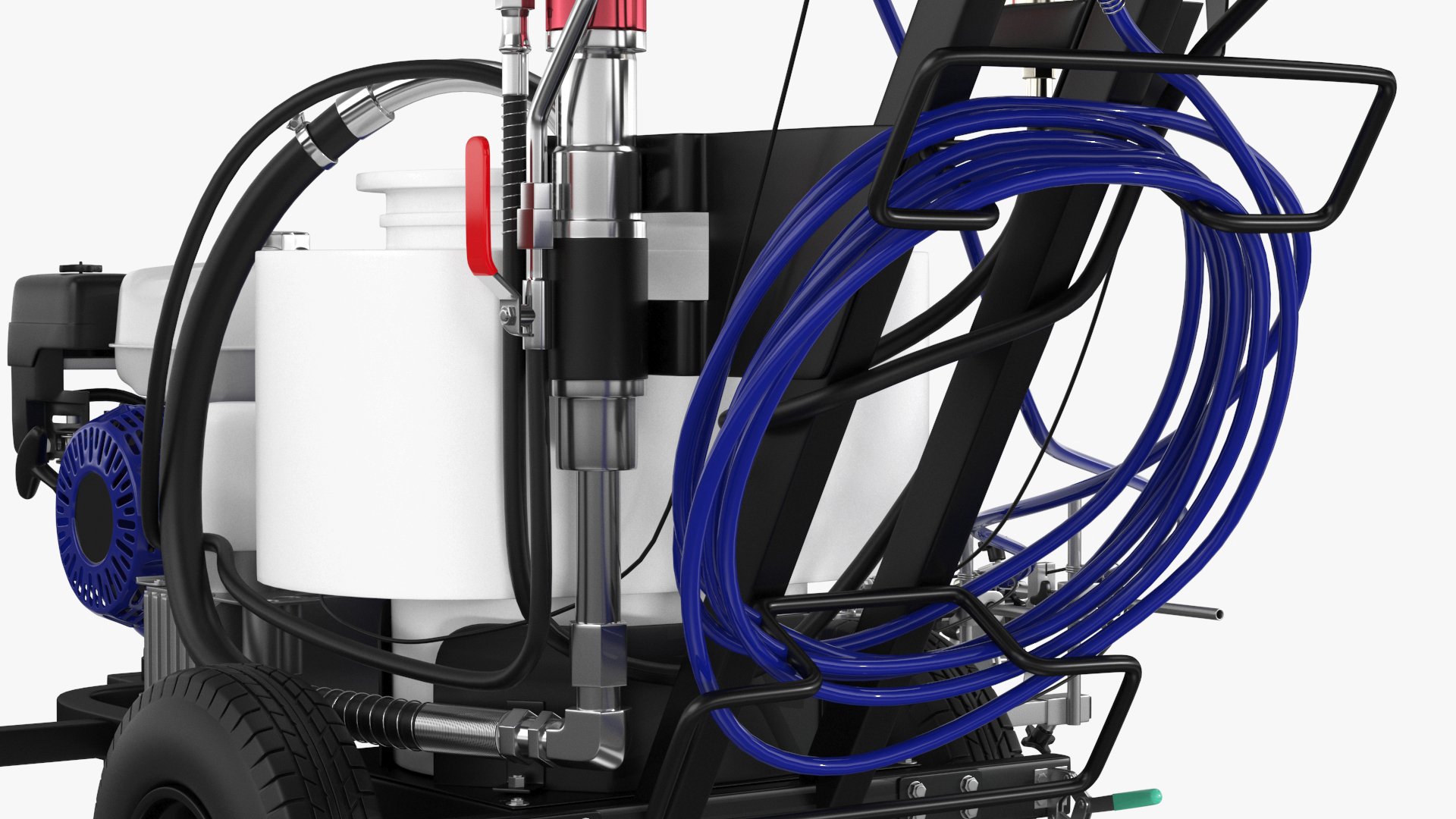 3D Road Marking Painting Machine Cold Spraying model