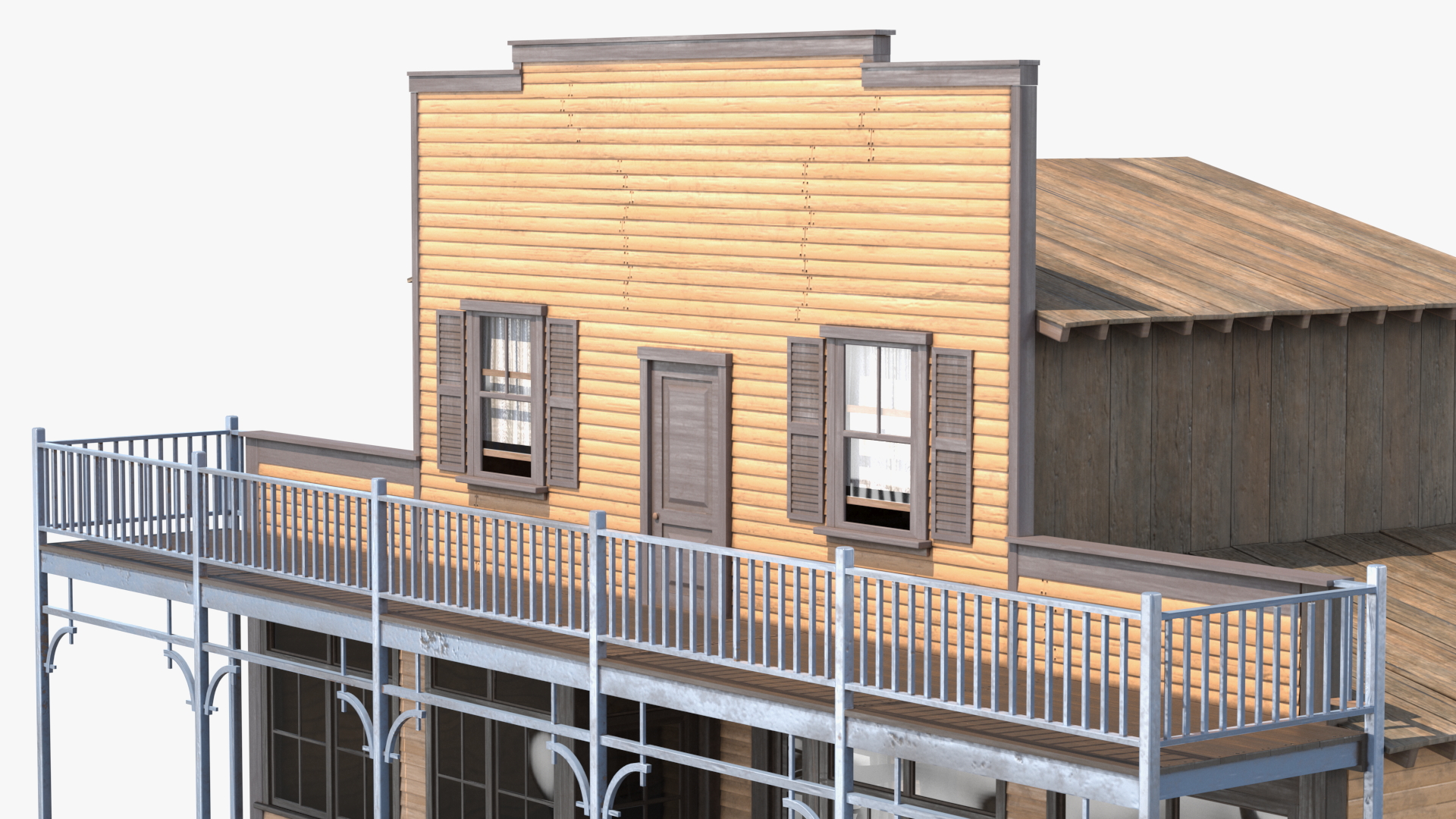 Old Western House 3D