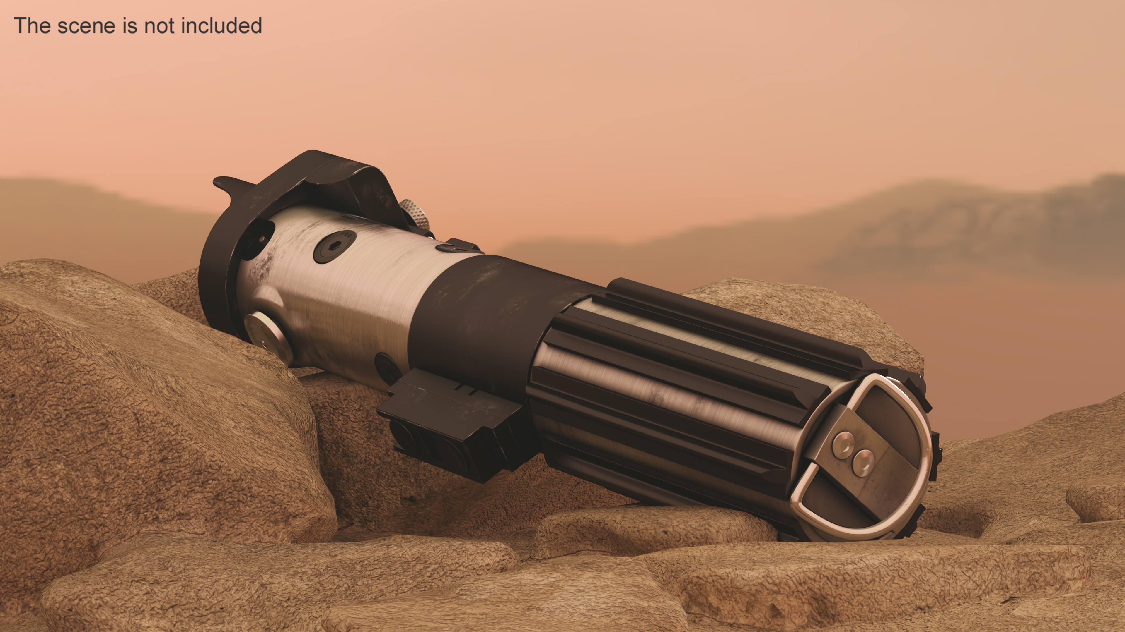 3D Darth Vader Energy Sword Off model