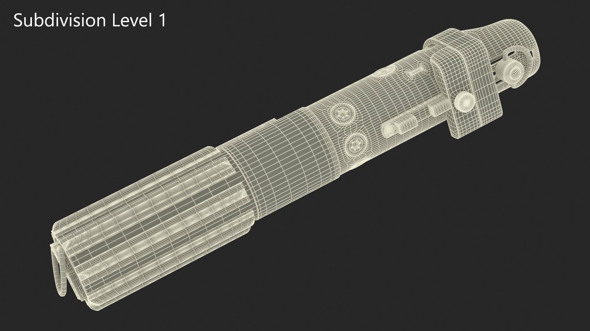3D Darth Vader Energy Sword Off model