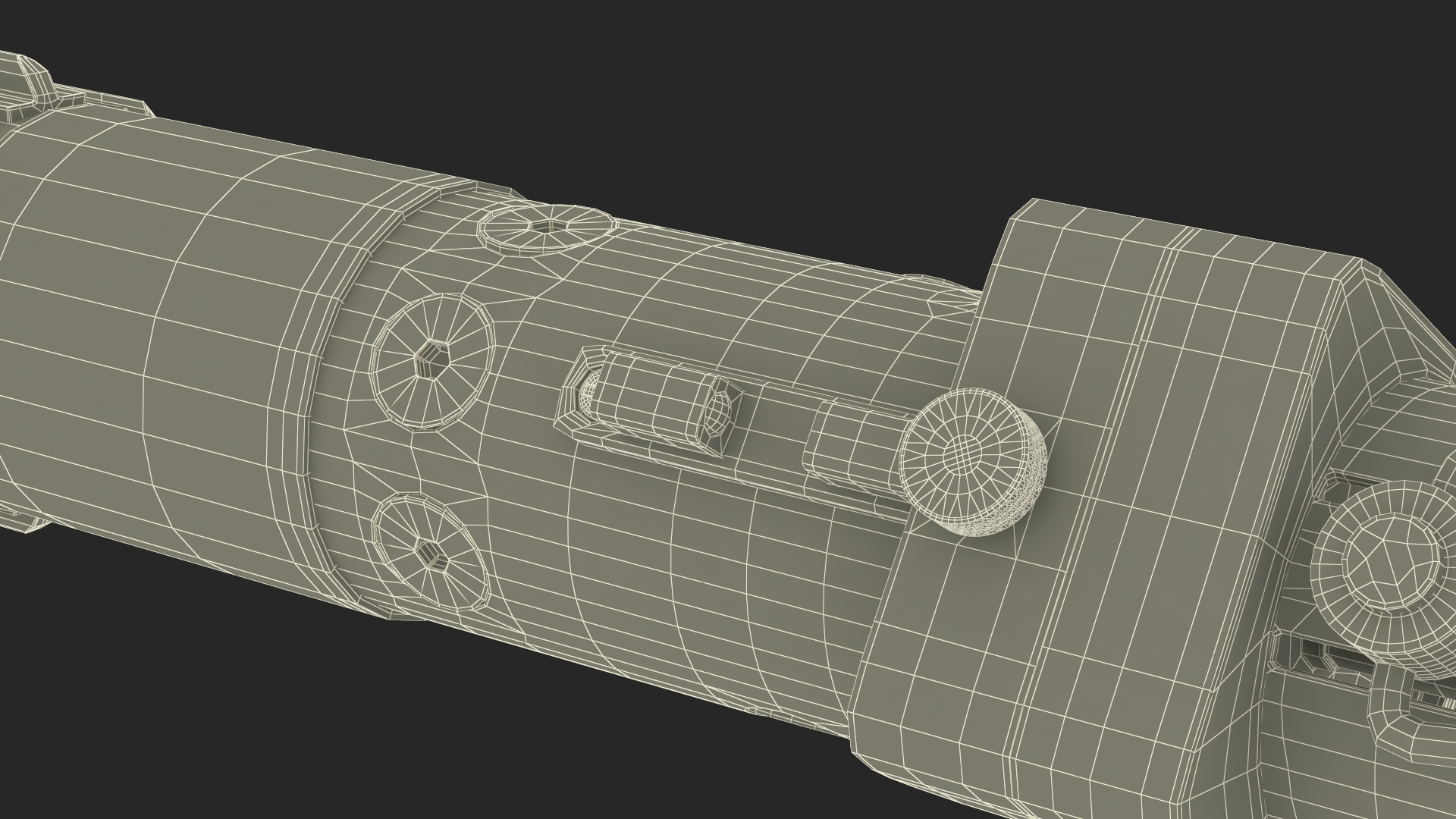 3D Darth Vader Energy Sword Off model