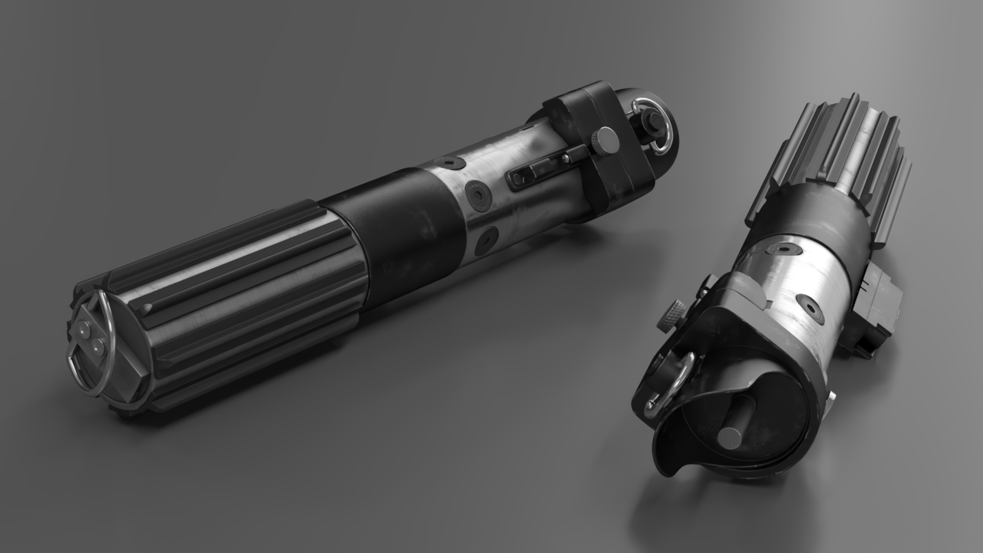 3D Darth Vader Energy Sword Off model