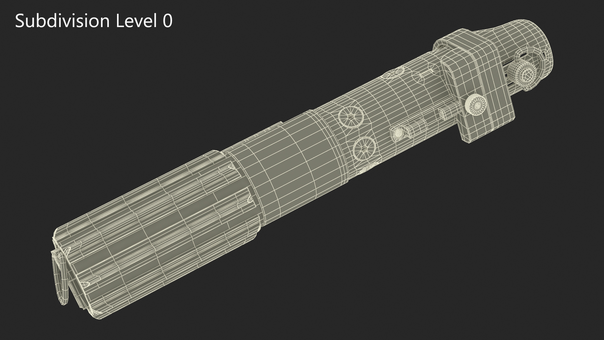 3D Darth Vader Energy Sword Off model