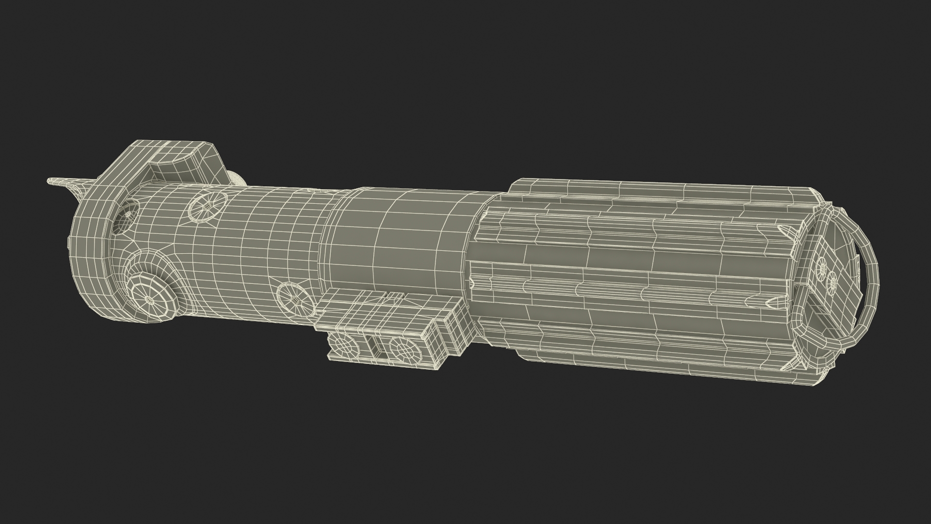 3D Darth Vader Energy Sword Off model