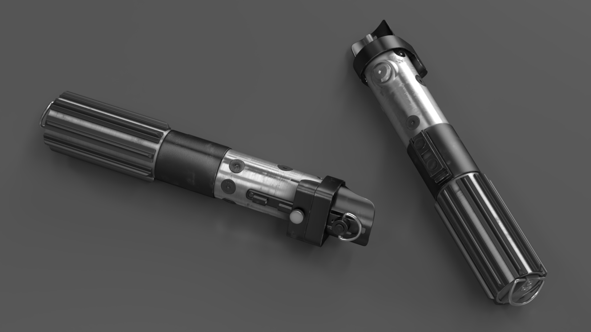 3D Darth Vader Energy Sword Off model