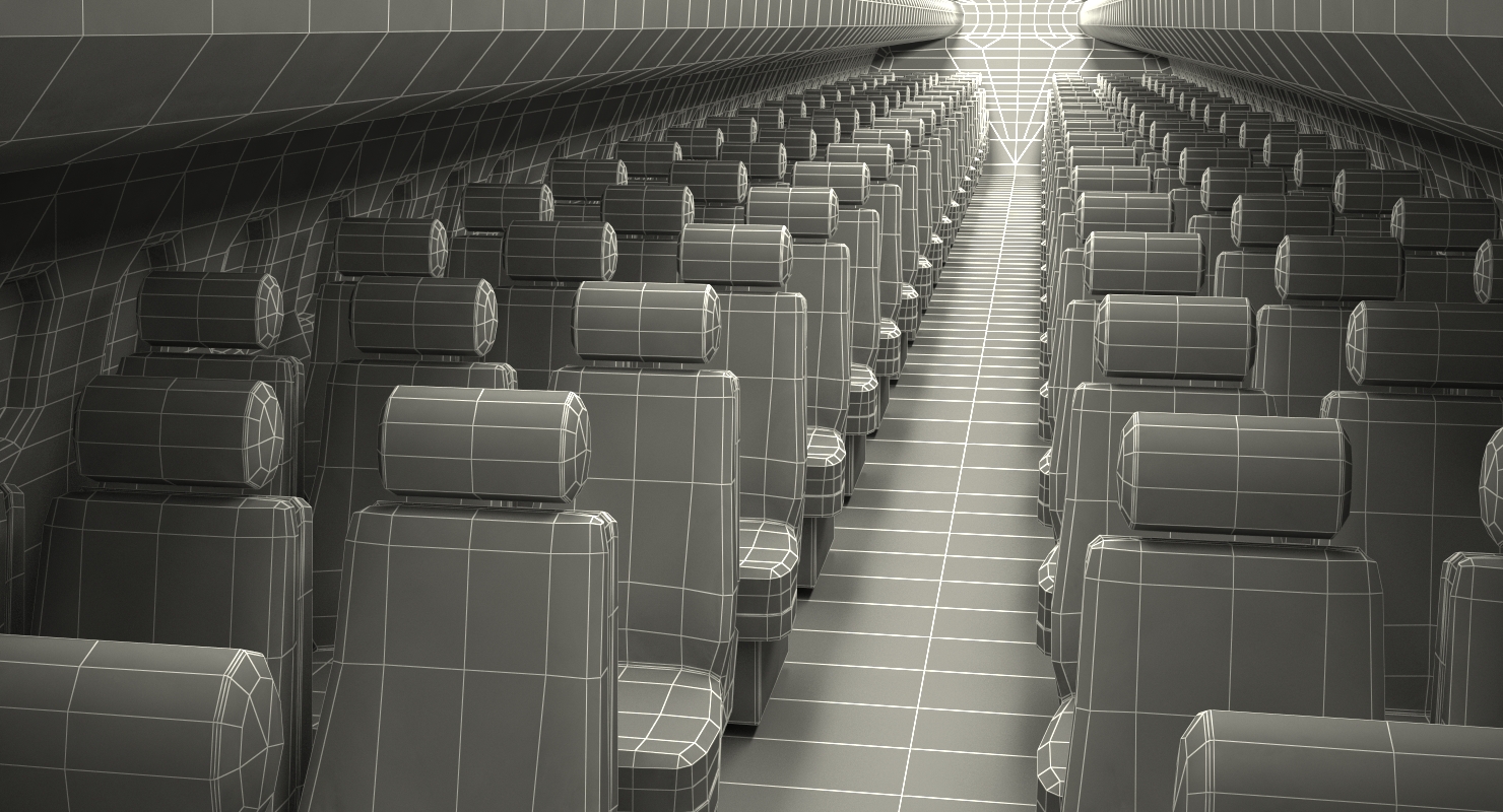 Airbus A320 EasyJet Airline 3D