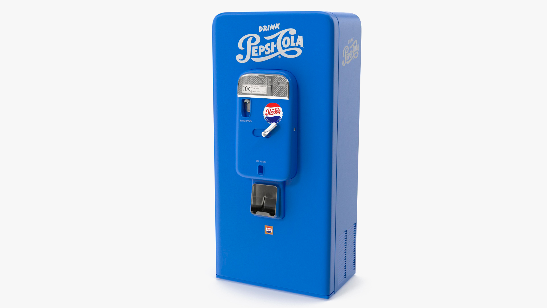 3D Pepsi Vintage American Vending Machine model