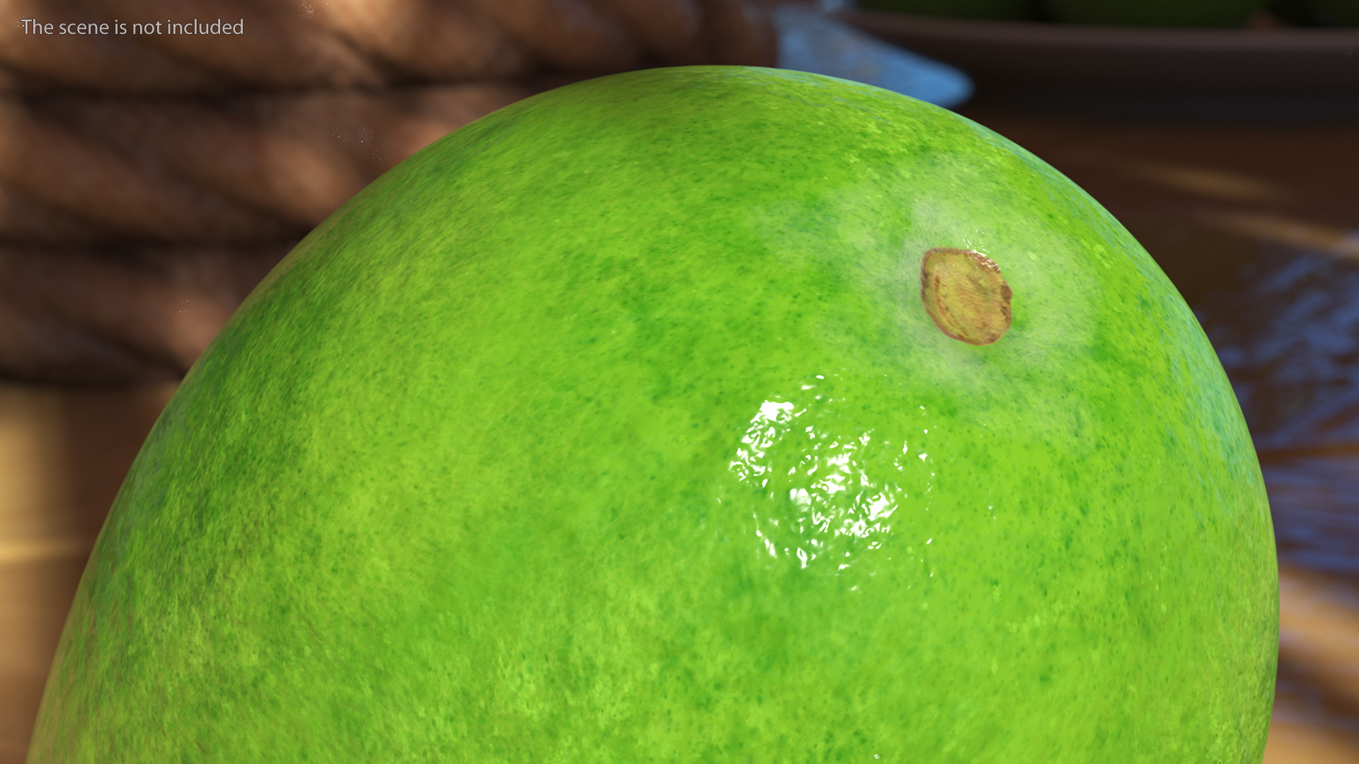 Feijoa Fruit 3D