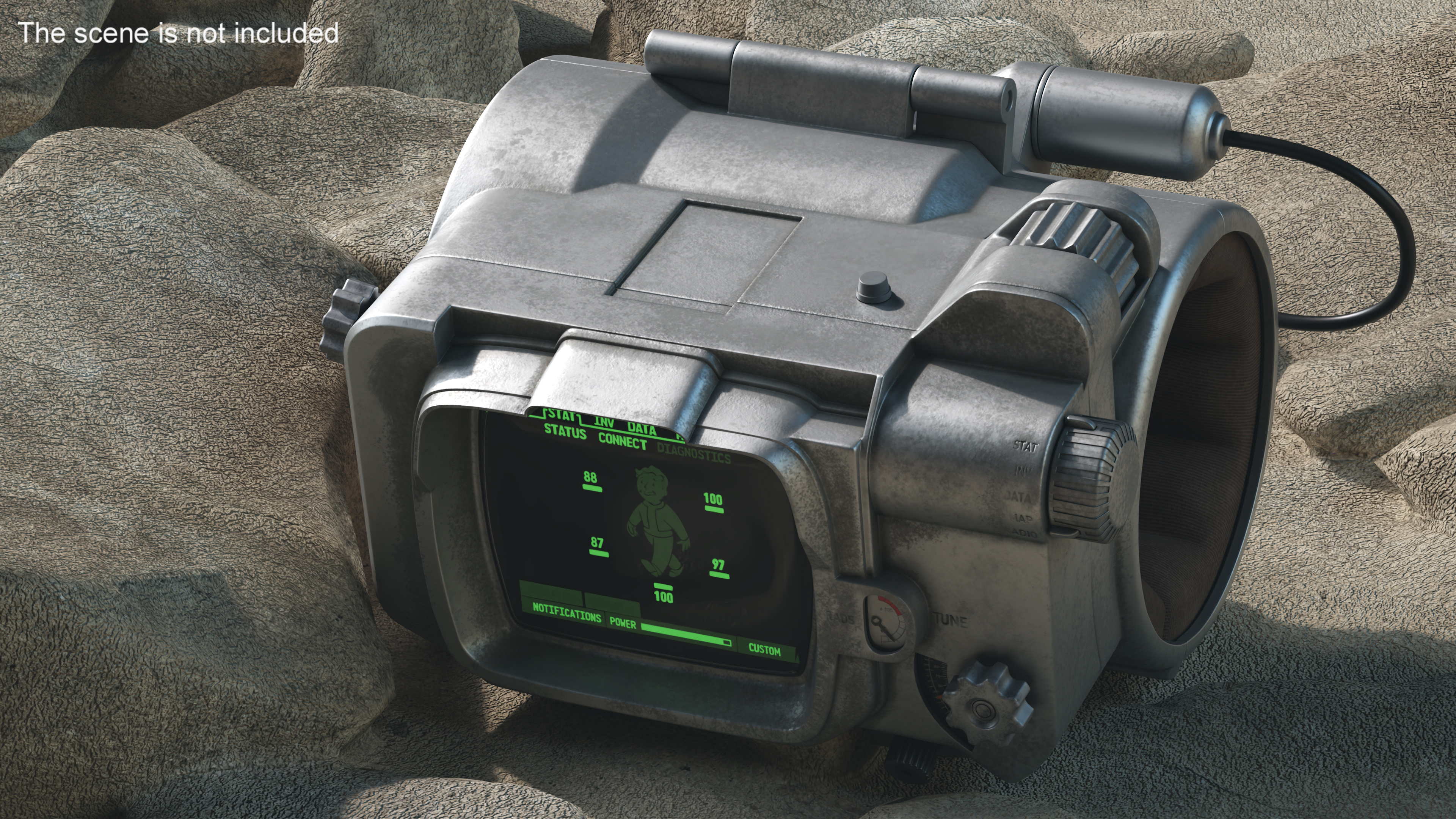 3D model Fallout Pip Boy