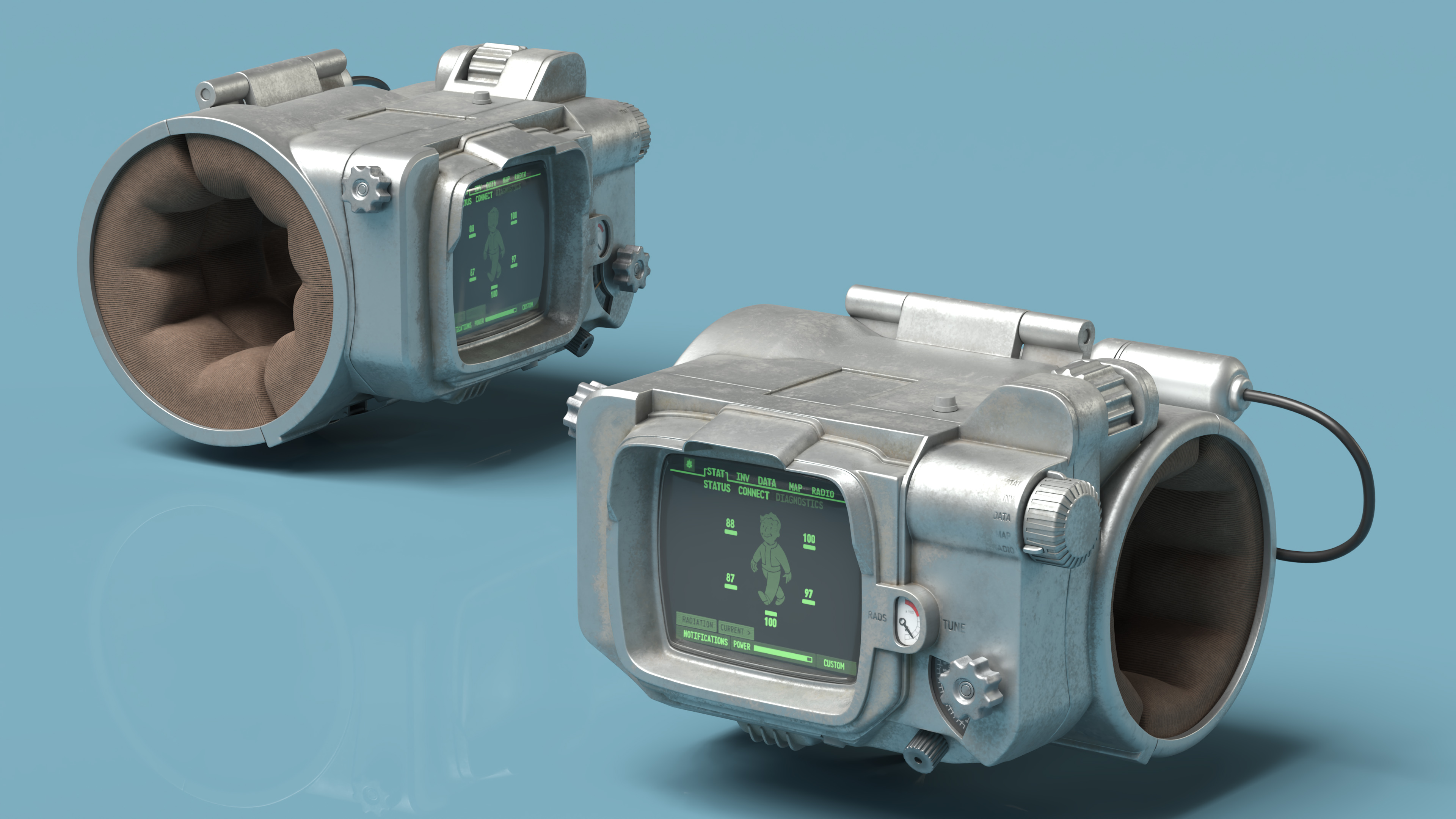 3D model Fallout Pip Boy