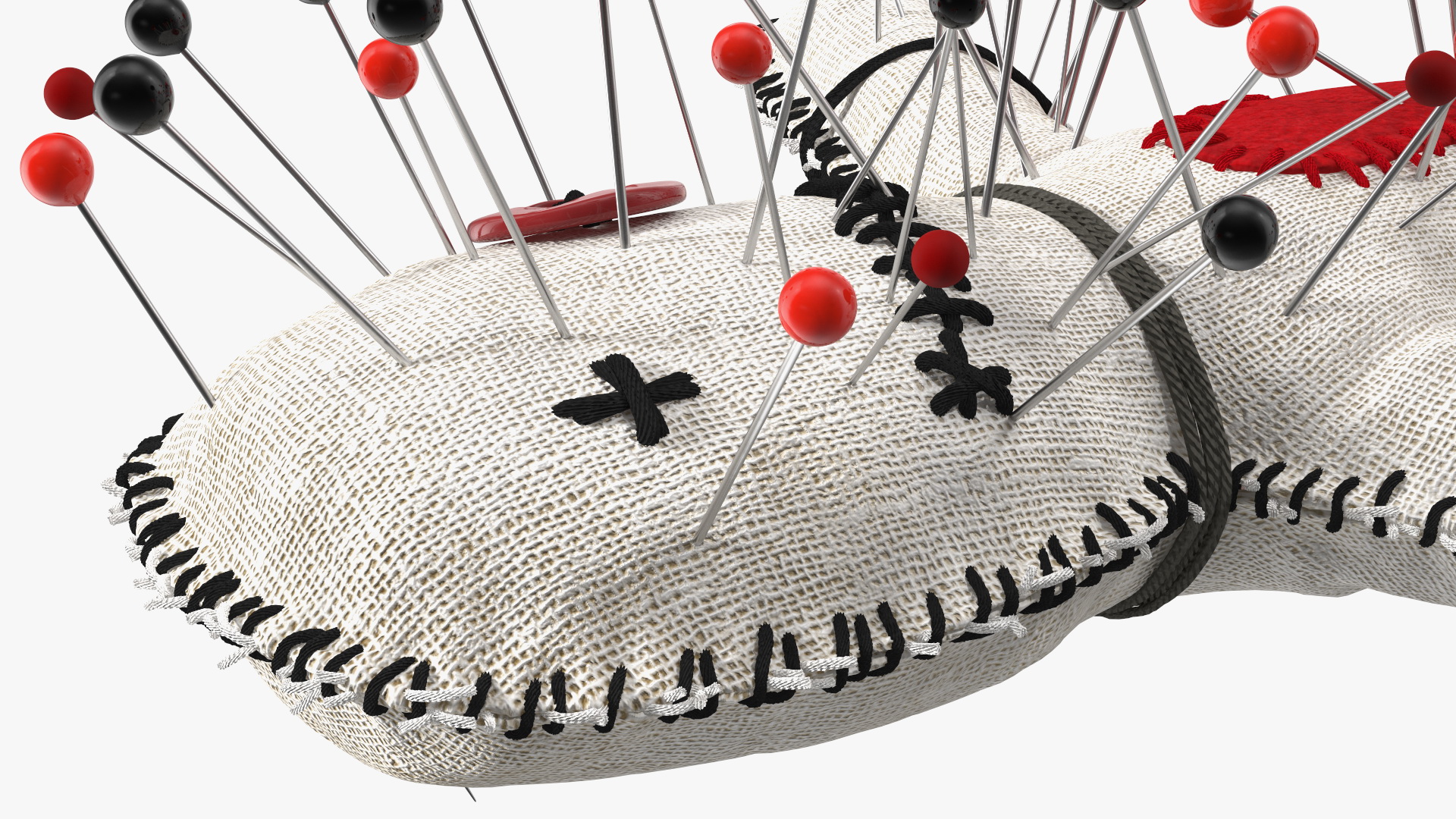 Voodoo Doll Needles 3D model