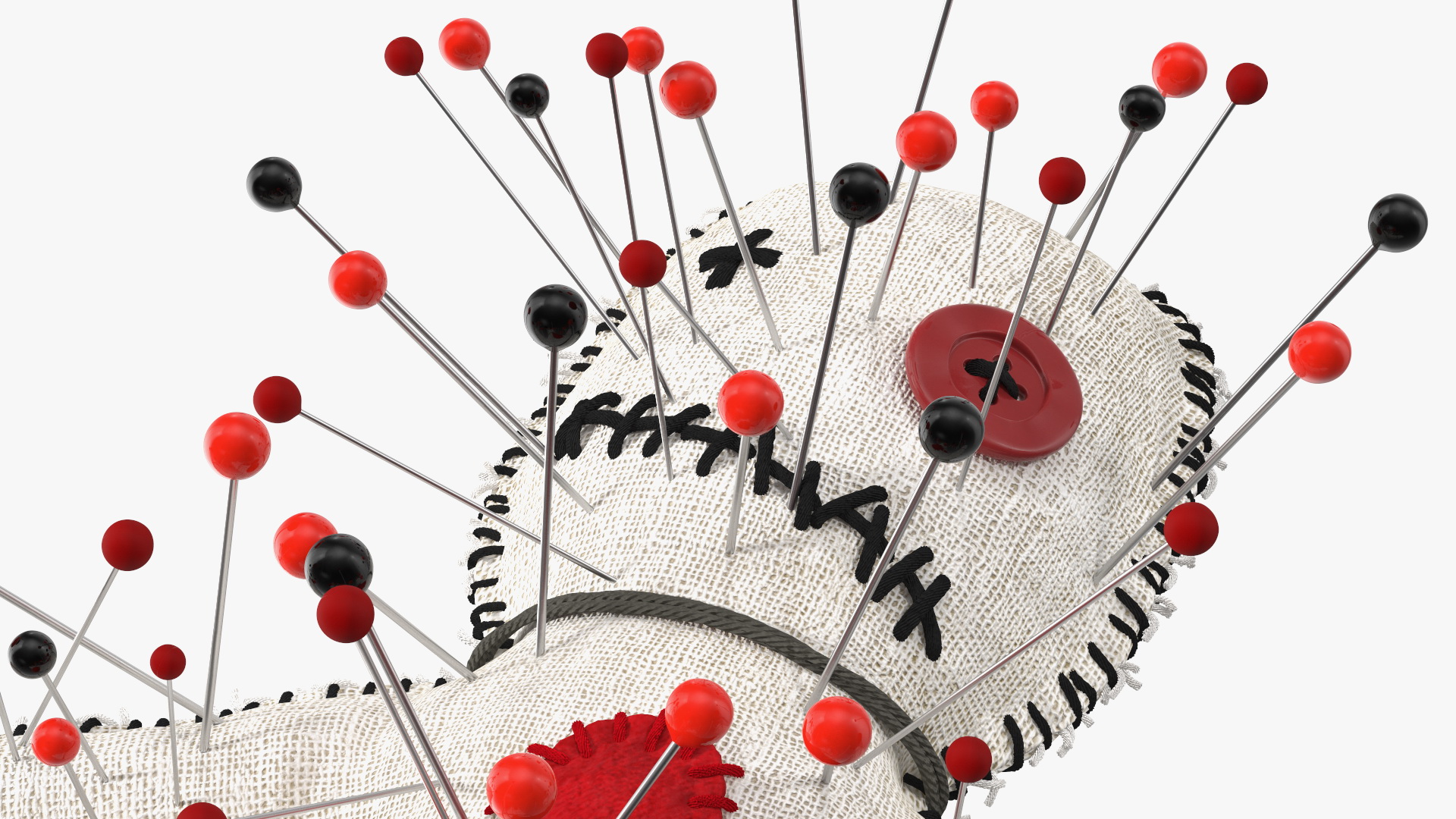 Voodoo Doll Needles 3D model