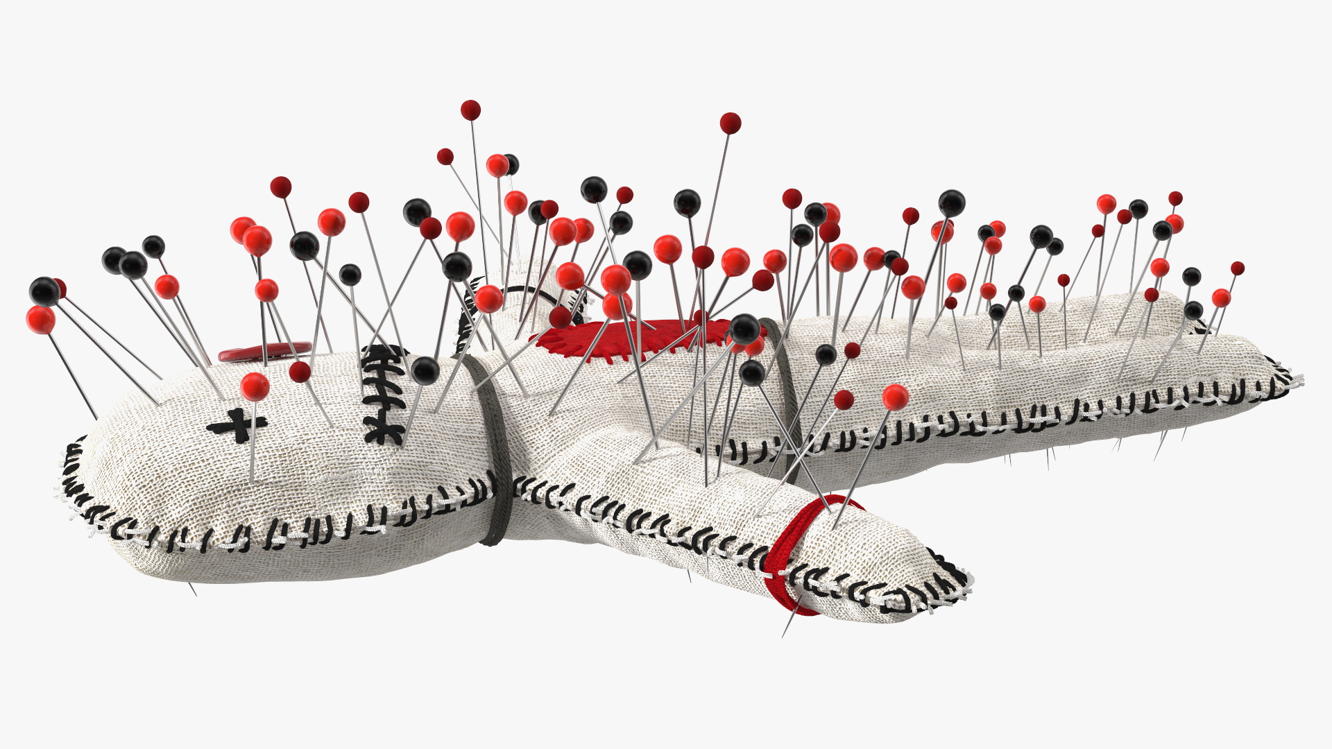 Voodoo Doll Needles 3D model