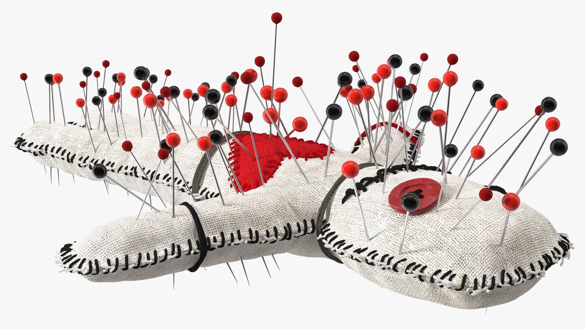 Voodoo Doll Needles 3D model