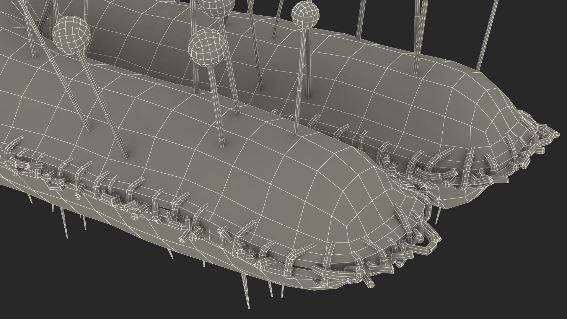 Voodoo Doll Needles 3D model