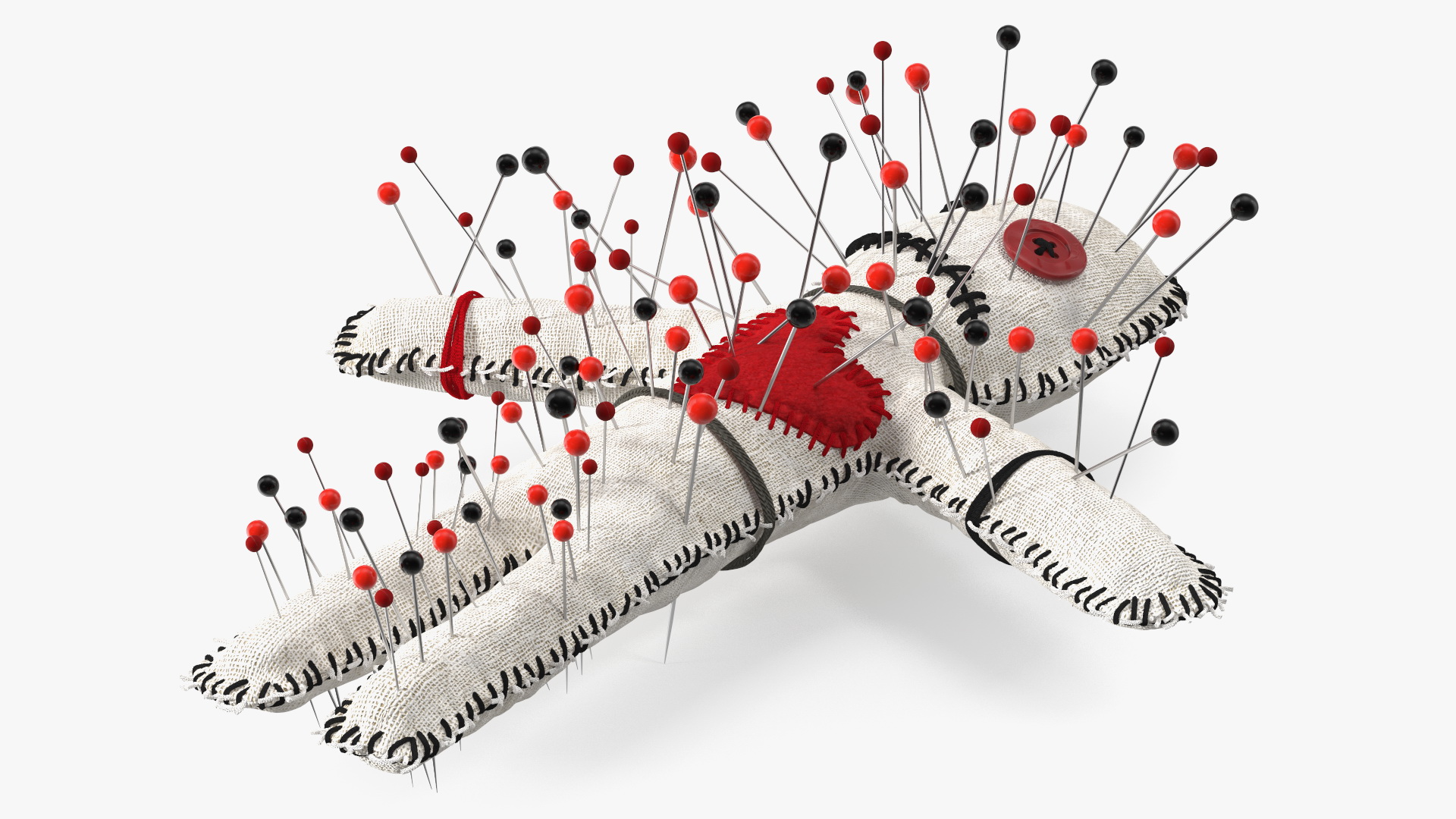 Voodoo Doll Needles 3D model