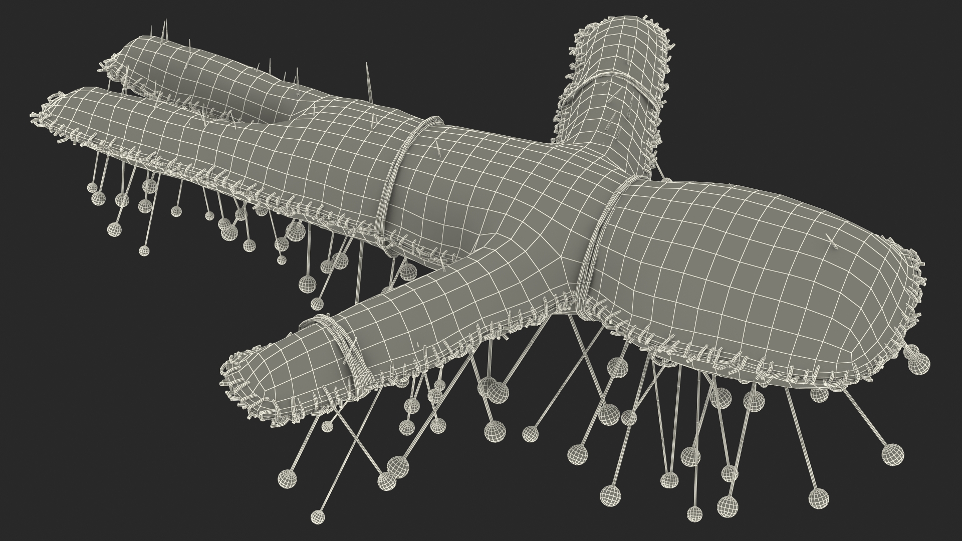 Voodoo Doll Needles 3D model