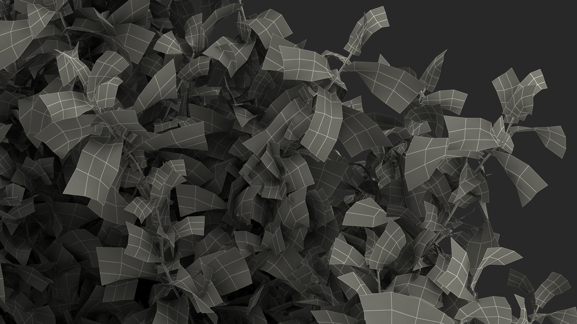3D Holly Green Tree