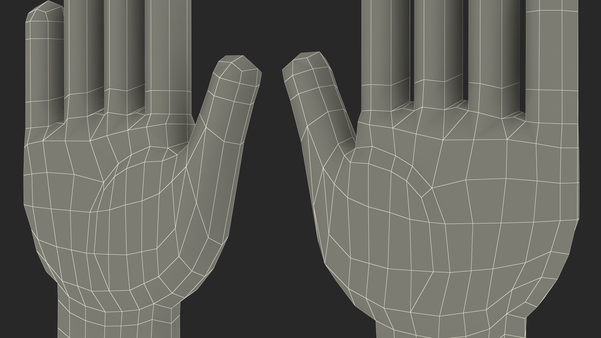 Raising Hands Emoji 3D model