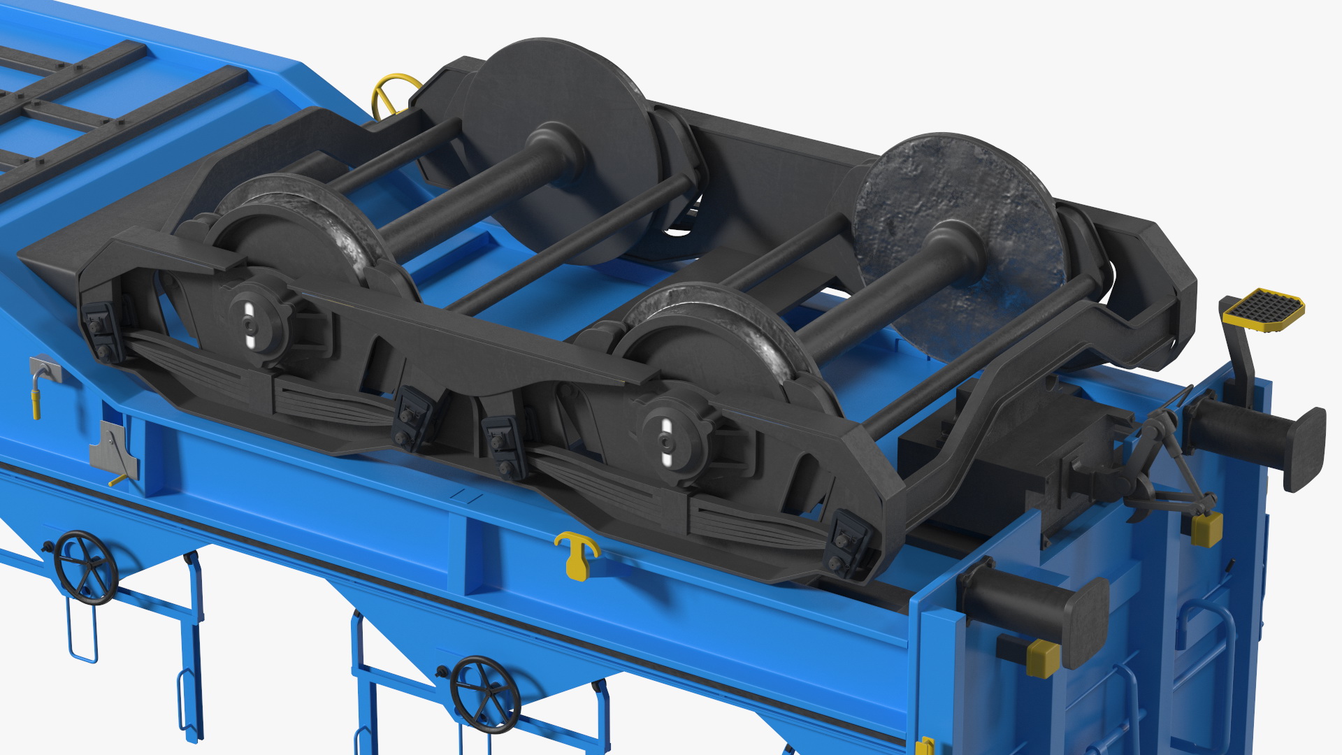 3D Tarpaulin Freight Wagon Opened Clear