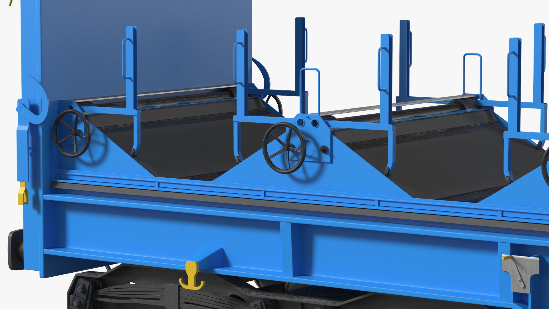 3D Tarpaulin Freight Wagon Opened Clear