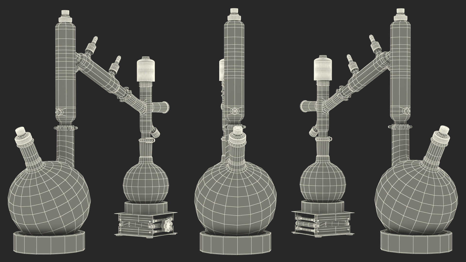 Short Path Distillation Kit 3D