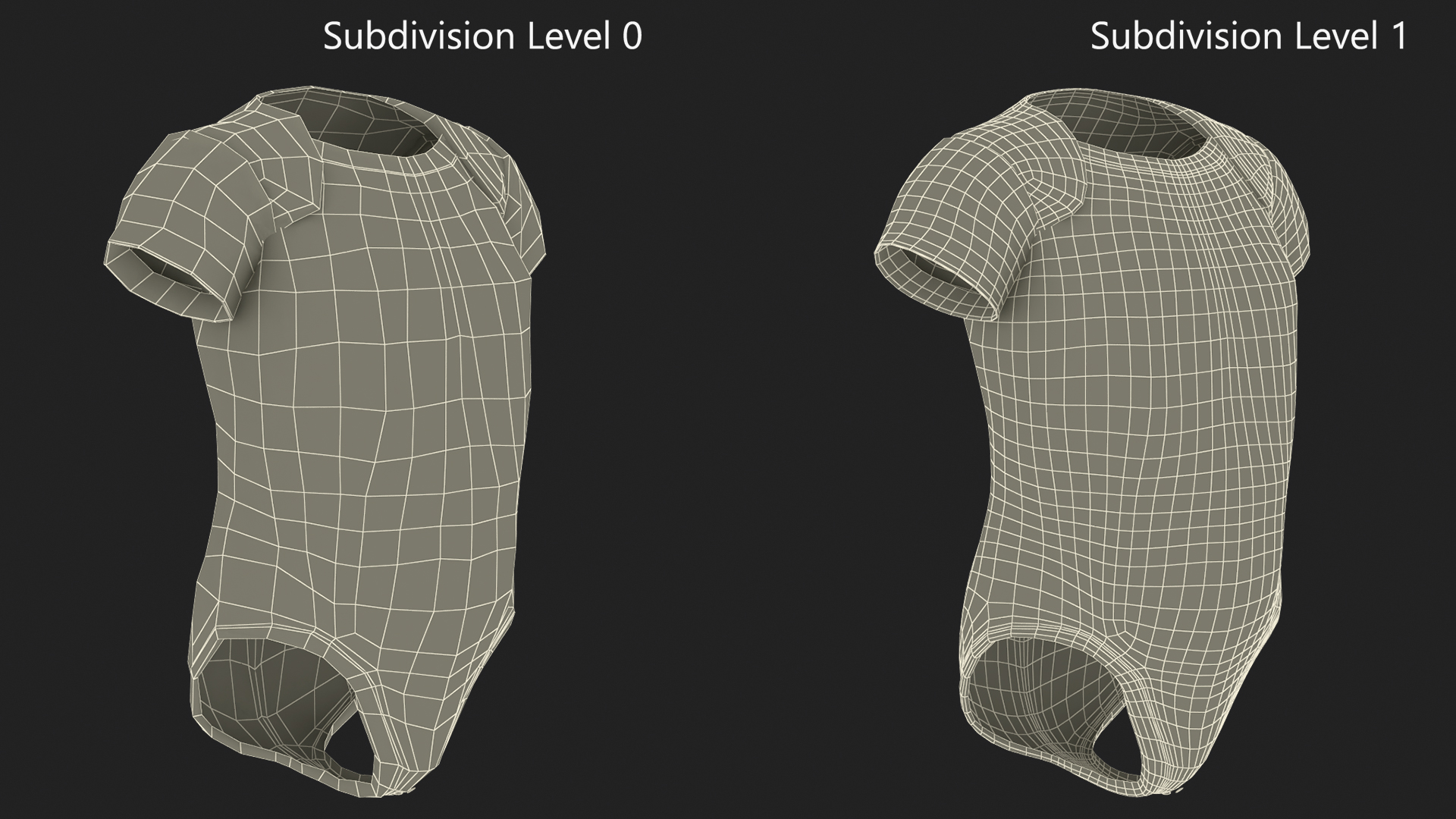 3D Bodysuit One Year Old Baby
