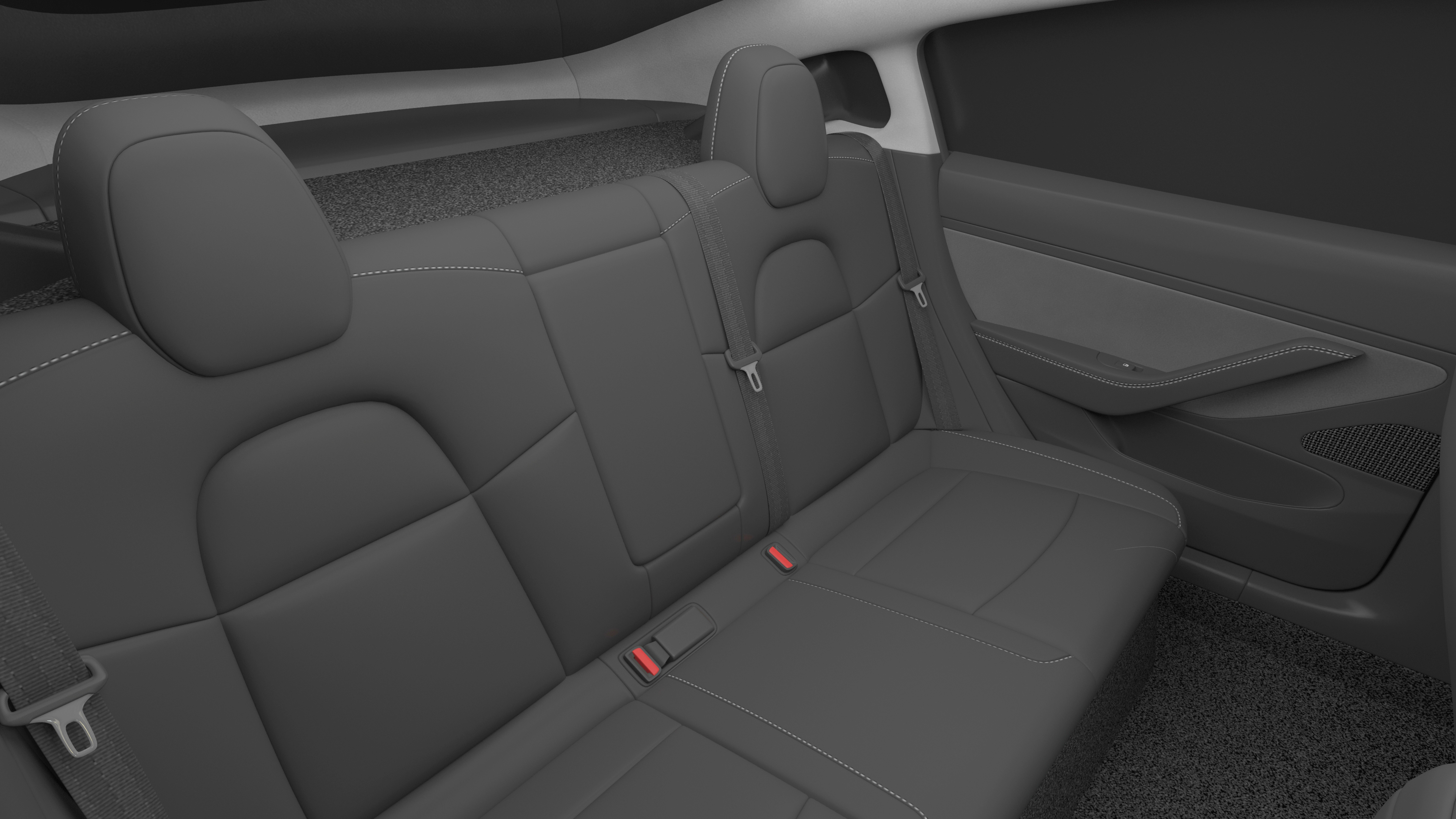 Tesla Model 3 Racing Car 3D model