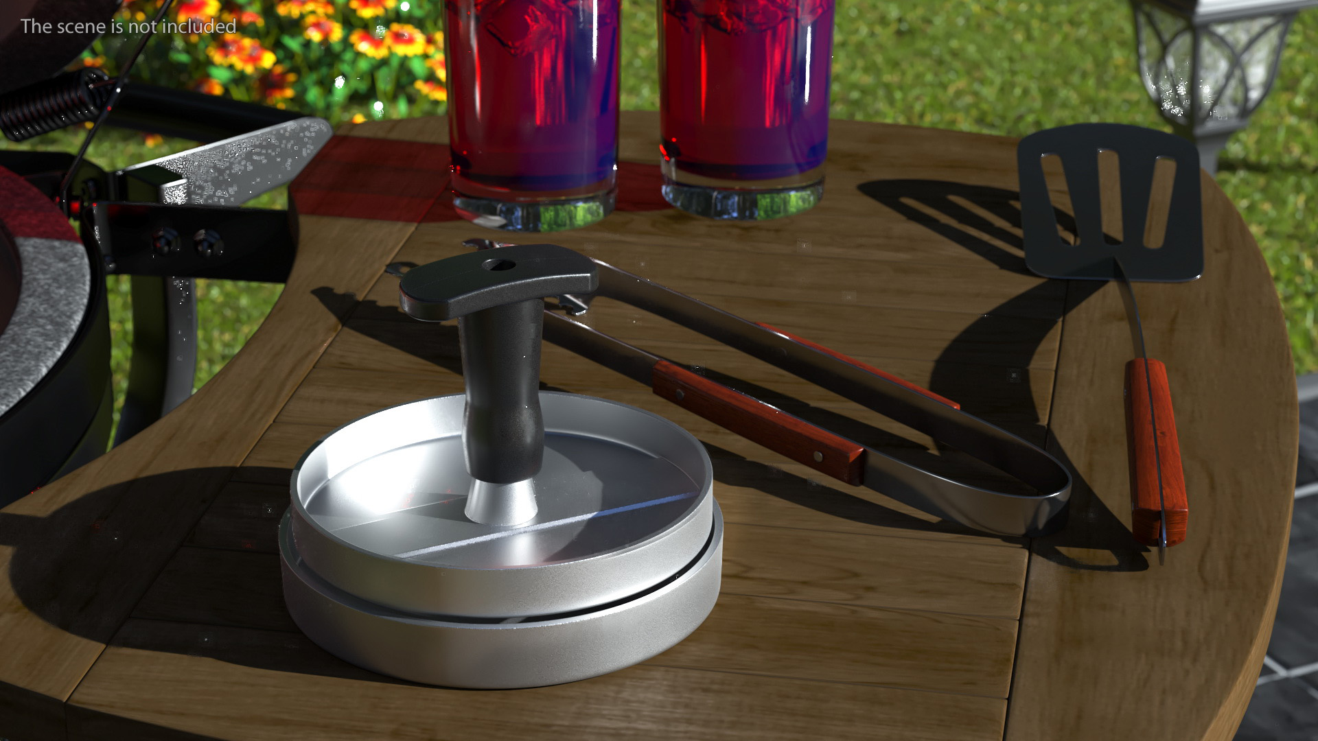 Burger Meat Press 3D