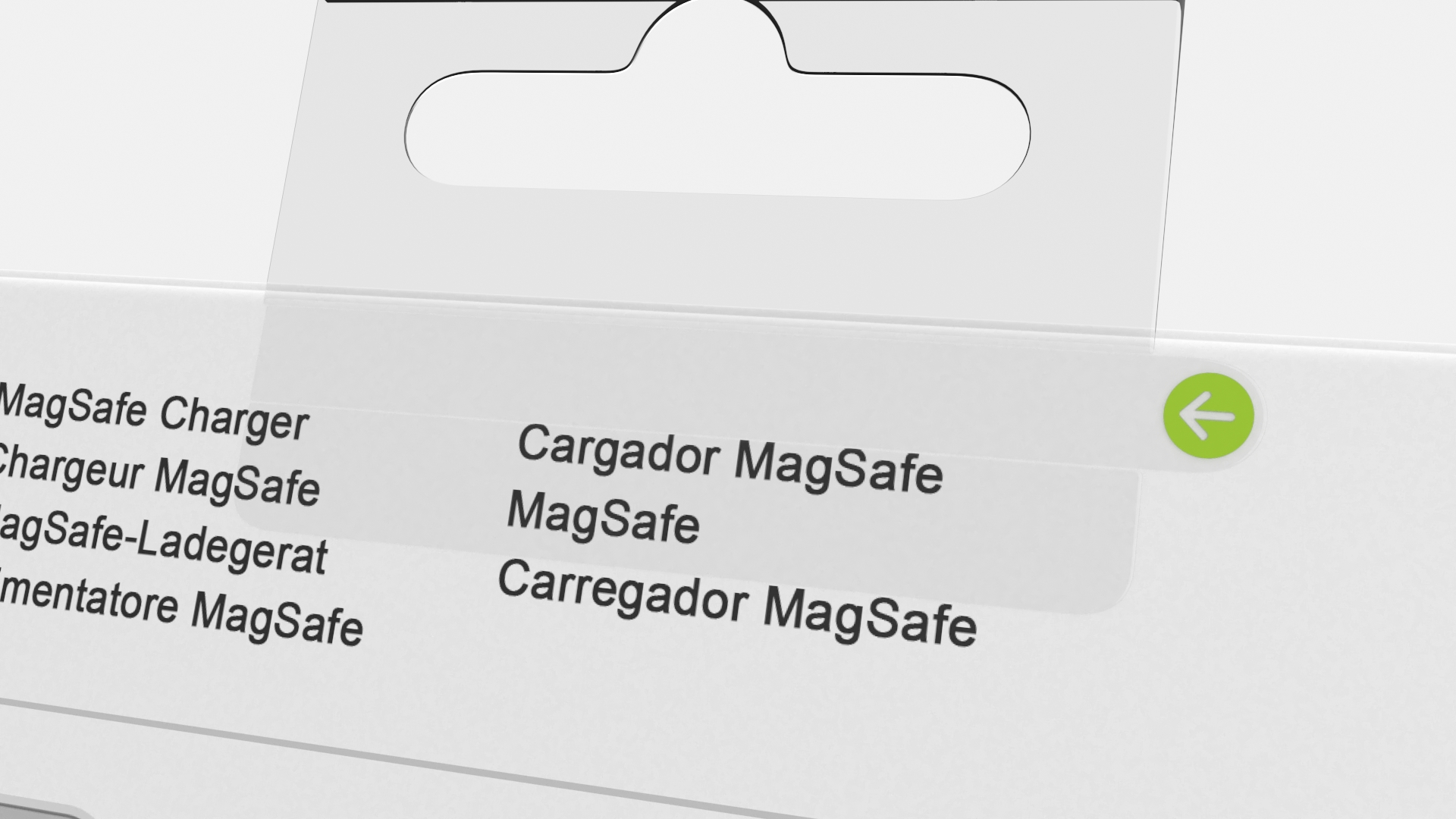 3D Apple MagSafe Charger Packaging