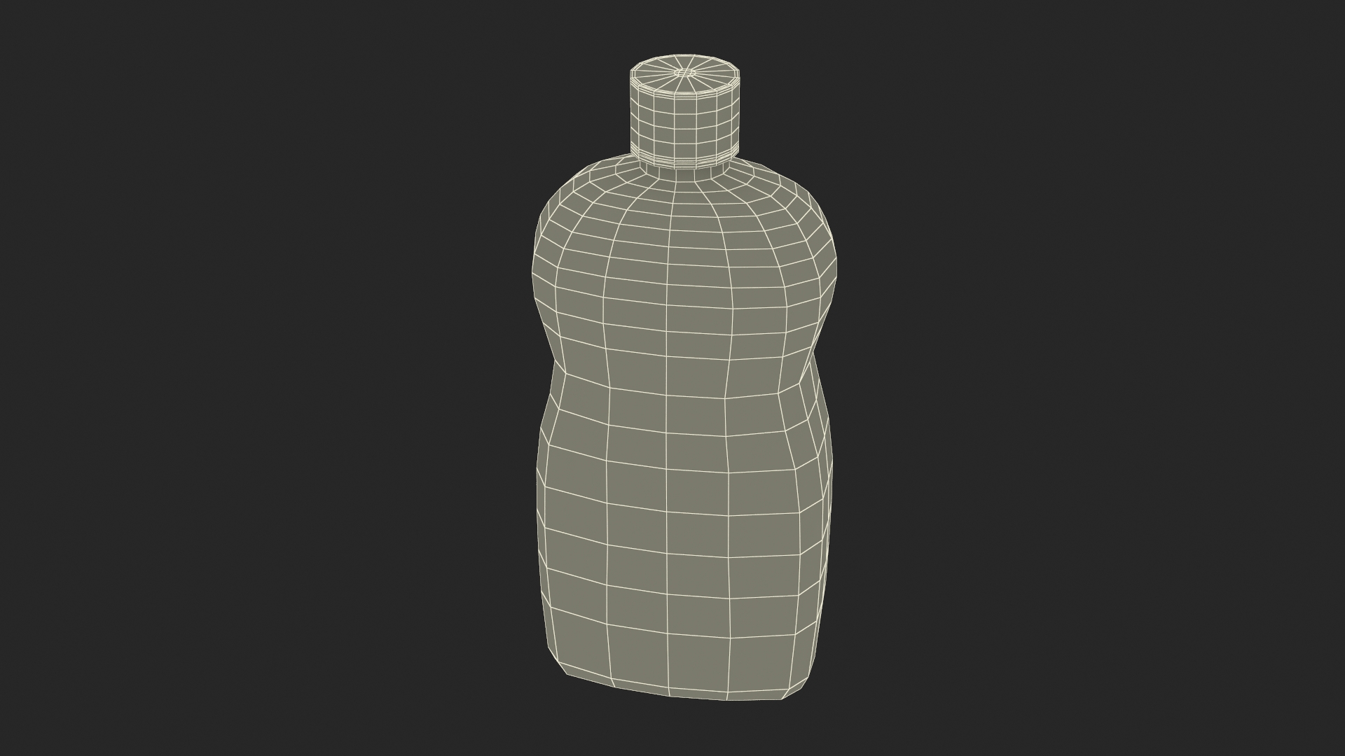 3D Johnsons Oil Bottle Purple