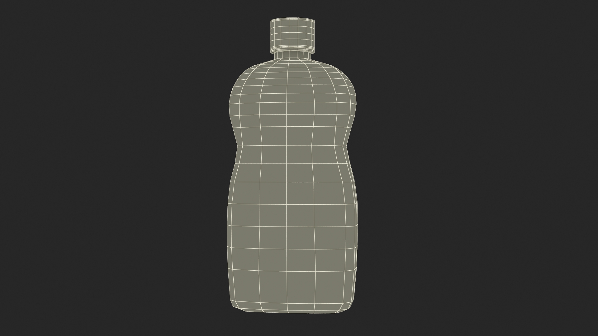 3D Johnsons Oil Bottle Purple