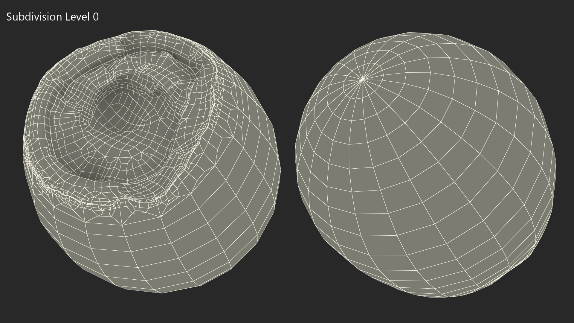 3D model Soft Boiled Egg Open