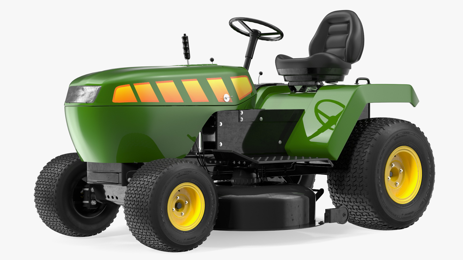 Riding Lawn Mower 3D