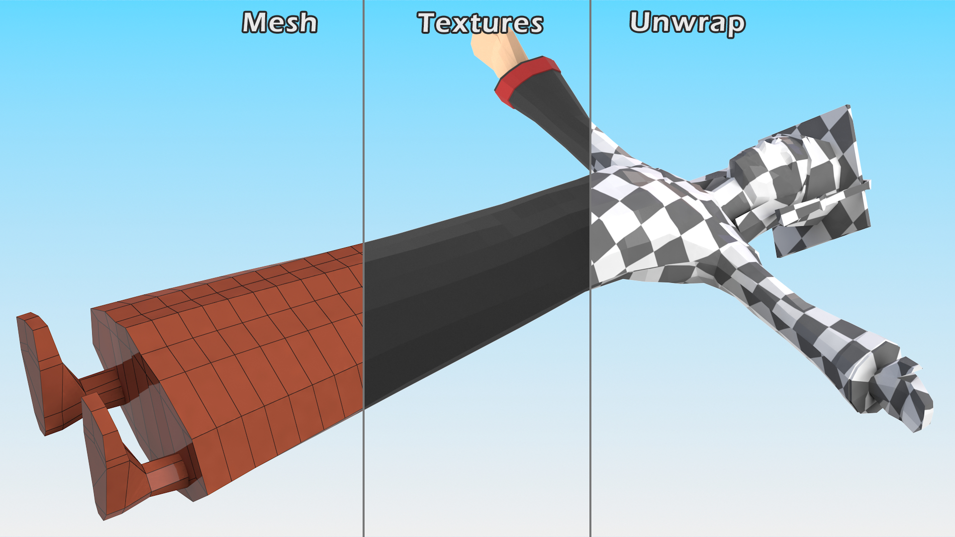 Student Low Poly Rigged for Maya 3D
