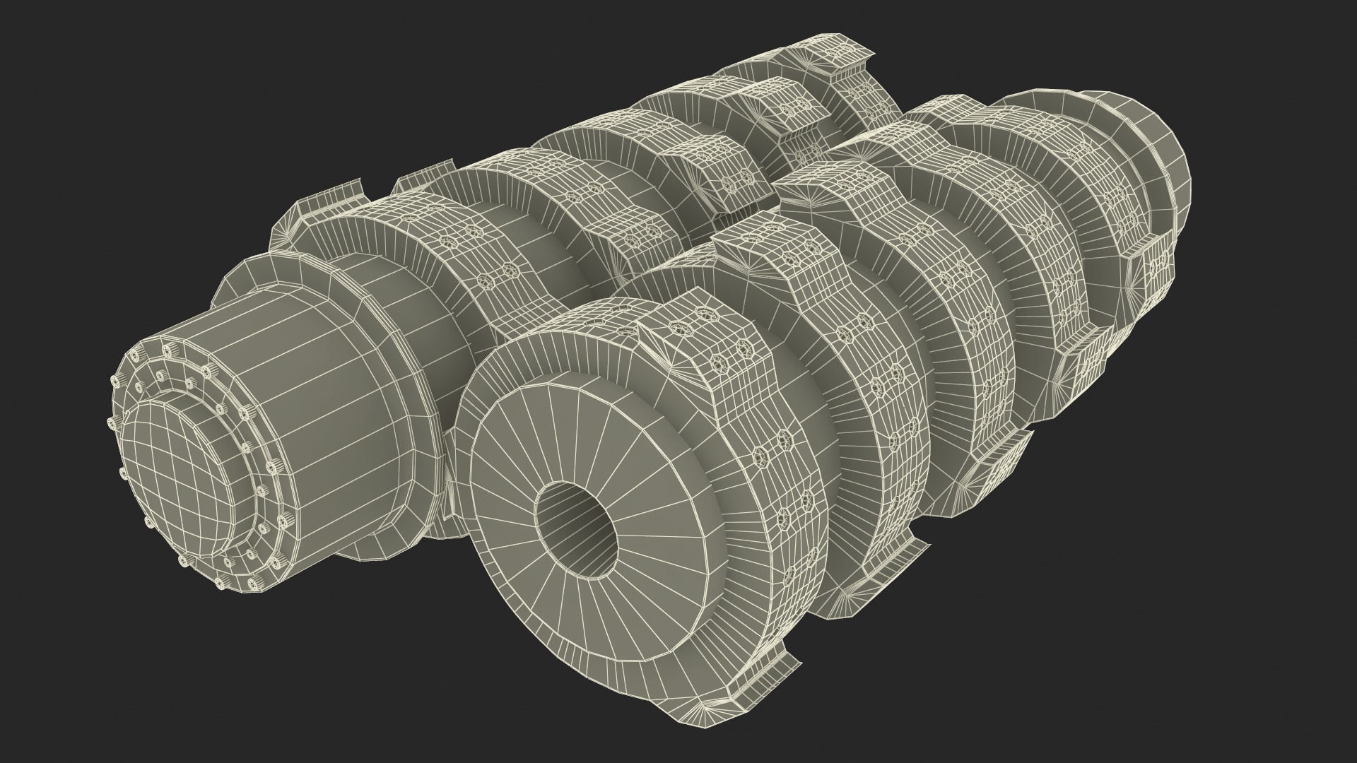 3D model Hook Shredder Knives