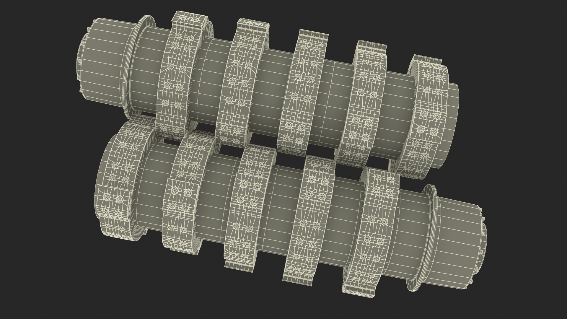 3D model Hook Shredder Knives