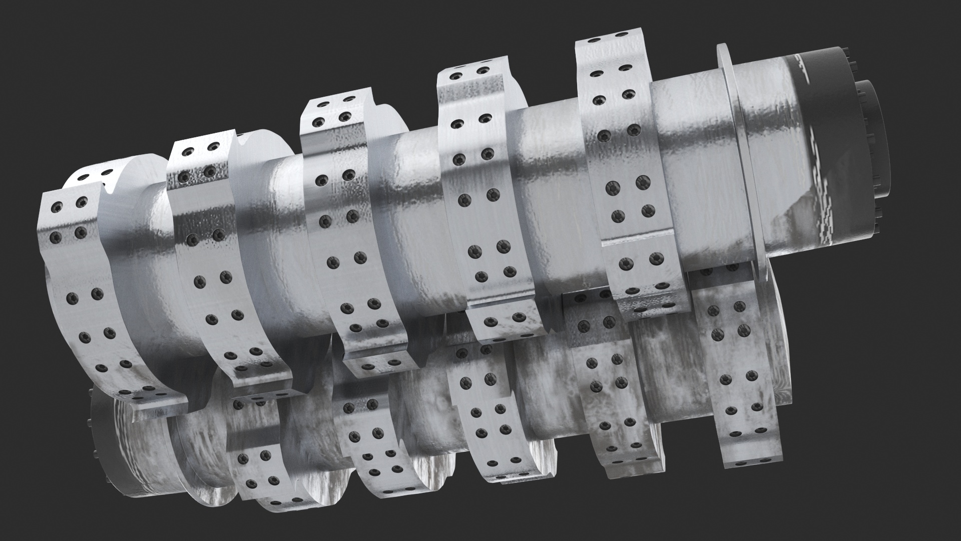 3D model Hook Shredder Knives