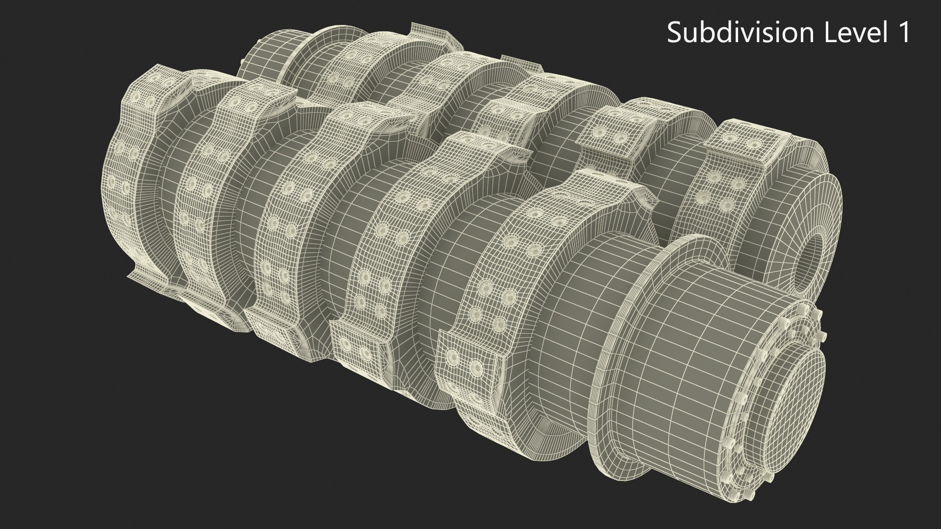 3D model Hook Shredder Knives
