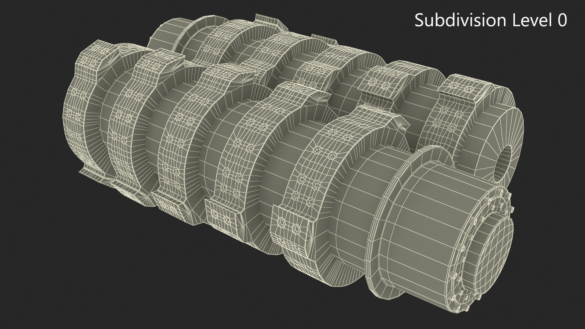 3D model Hook Shredder Knives