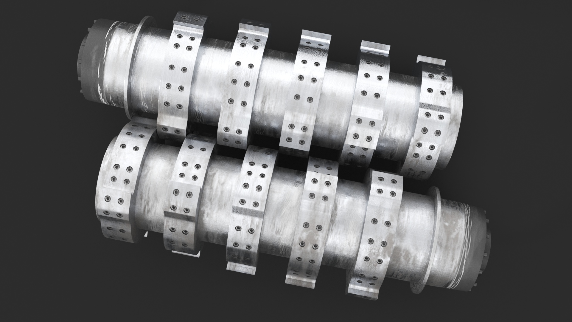 3D model Hook Shredder Knives